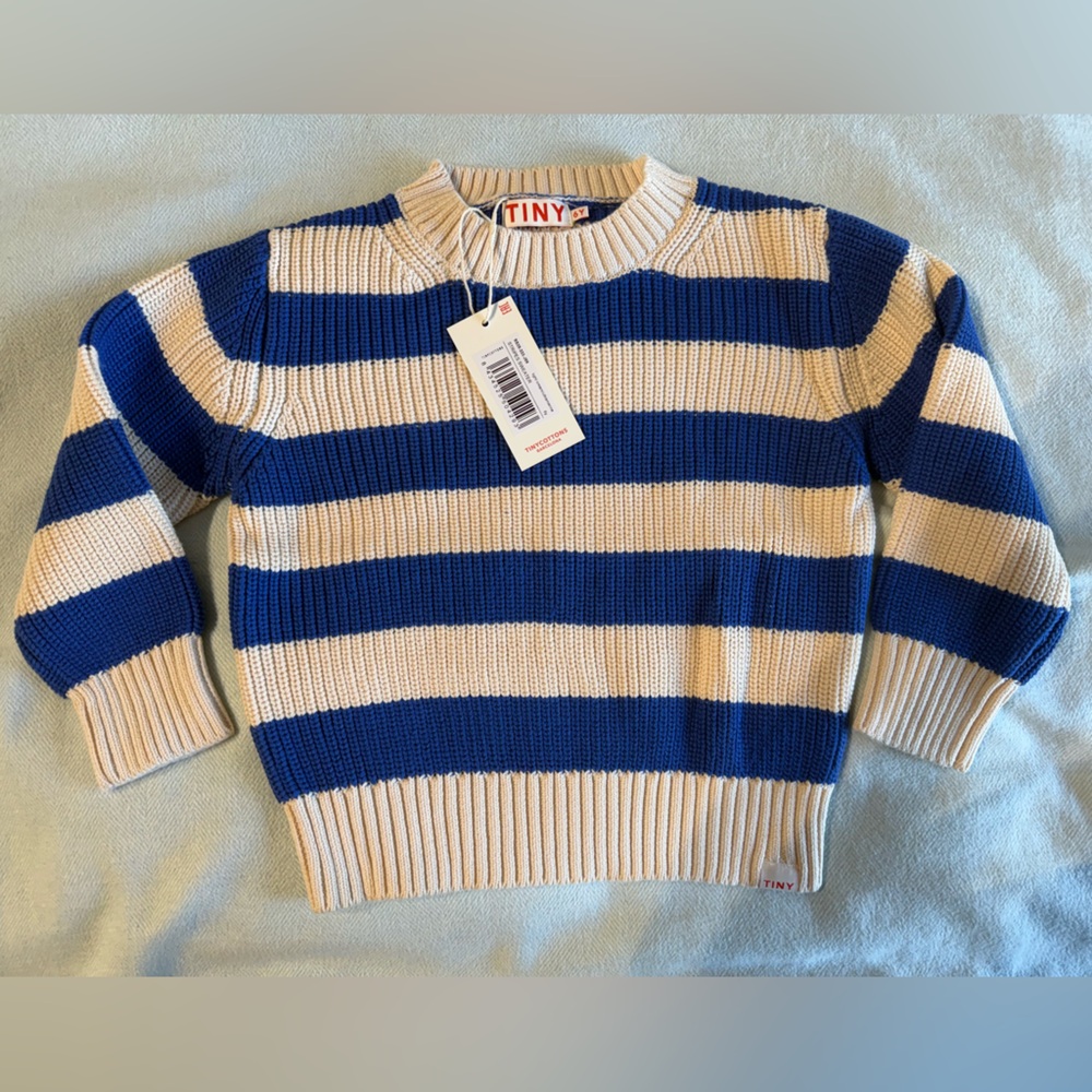 Tiny Cottons Stripes Sweater - 6Y *BNWT*
